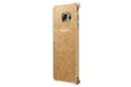 Miniatyrbillede 4 af 4: Samsung Glitter Cover EF-XG928C - Bagcover til mobiltelefon - Guld - til Galaxy S6 edge+