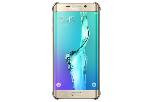 Samsung Glitter Cover EF-XG928C - Bagcover til mobiltelefon - Guld - til Galaxy S6 edge+
