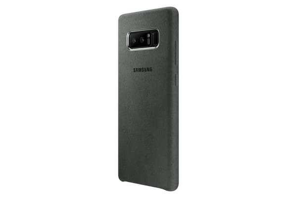 Samsung Alcantara Skal EF-XN950 - Bakskal till mobiltelefon - Alcantara - Khaki - för Galaxy Note8
