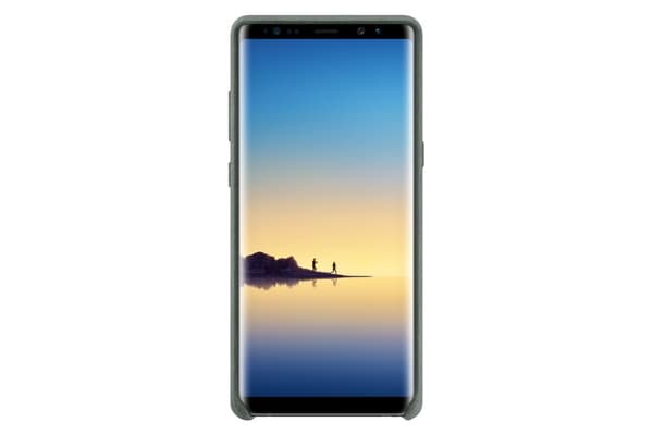 Samsung Alcantara Skal EF-XN950 - Bakskal till mobiltelefon - Alcantara - Khaki - för Galaxy Note8