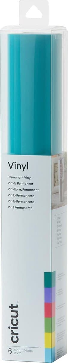 Cricut Premium Vinyl Permanent 30x30cm 6-arks Sampler (sommer)
