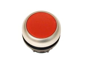 Eaton M22-DR-R - Knop - Krom - Rød - Plastik - IP66 - IP67 - IP69 - 29,7 mm - 29 mm (216617)