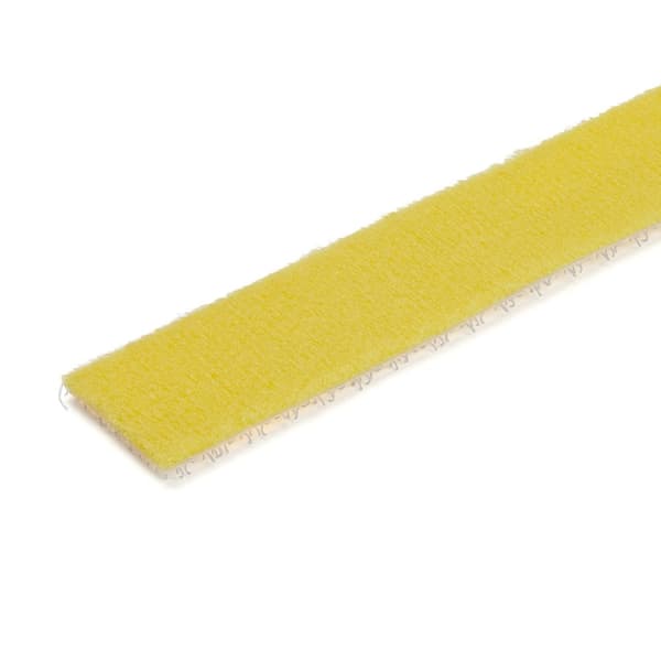 StarTech.com 50 fod. Velcro rulle - Gul - Kabelstyring - Velcro - 15,24 m - Gul
