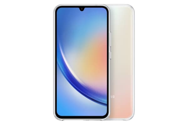 Samsung EF-QA346 - Bagcover til mobiltelefon - gennemsigtig - til Galaxy A34 5G (EF-QA346CTEGWW)