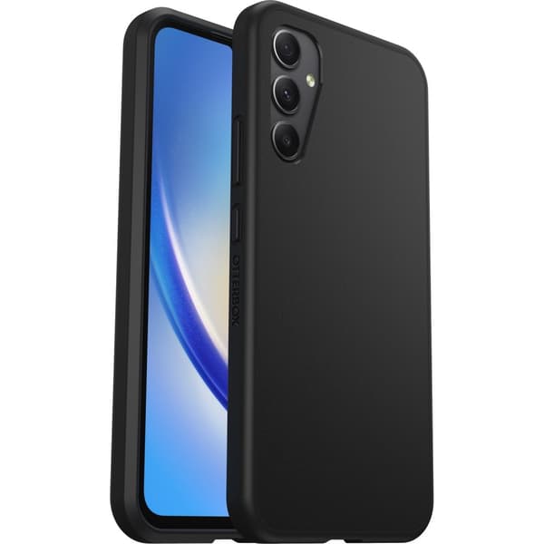 OtterBox React Series - Bakskal till mobiltelefon - Svart - för Samsung Galaxy A34 5G (77-91638)