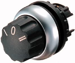 Eaton M22-WR3 drejekontakt sort - titanium - hvid elektrisk kontakt (216863)