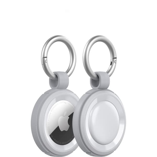 OtterBox - Airtag-kotelo - kestävä - polykarbonaatti - Icecap (valkoinen) - Apple AirTagille