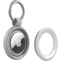 Pikkukuva 2 / 7: OtterBox - Airtag-kotelo - kestävä - polykarbonaatti - Icecap (valkoinen) - Apple AirTagille