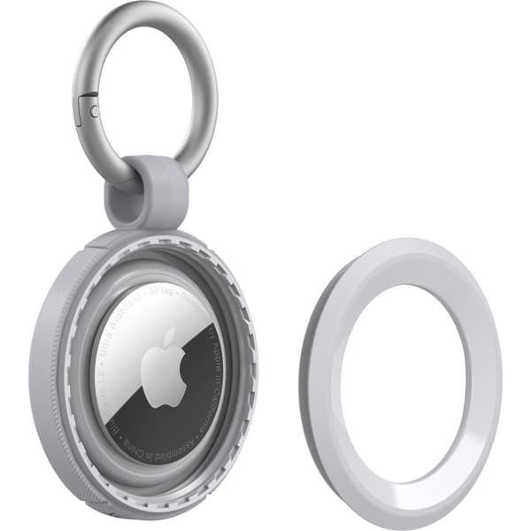 OtterBox - Airtag-kotelo - kestävä - polykarbonaatti - Icecap (valkoinen) - Apple AirTagille