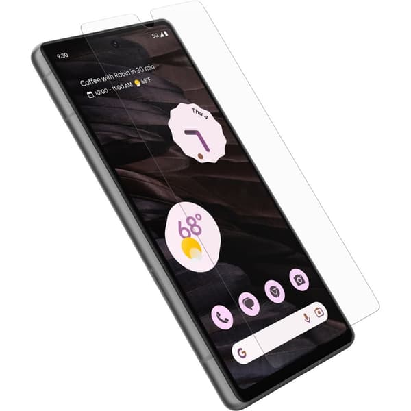 OtterBox Trusted Glass -näytönsuoja Google Pixel 7a -puhelimelle - Karkaistu lasi - x2 Murtumissuoja - Naarmuilta ja pudotuksilta (77-92108)
