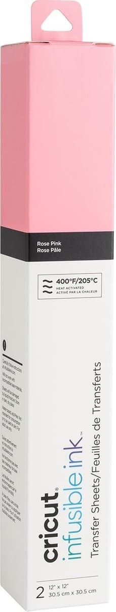 Cricut Infusible Ink Transfer Sheets 2-pak (Rose Pink)