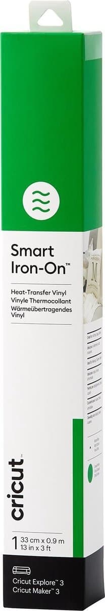 Cricut Smart Iron-on - græsgrøn - 33x91cm