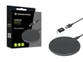 Miniatyrbild 2 av 6: Conceptronic GORGON GORGON03G - Induktiv laddningsmatta - med USB-adapter - 15 Watt - Grå (GORGON03G)