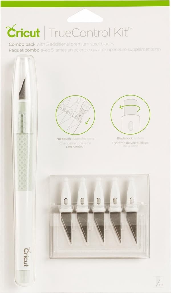 Cricut TrueControl Knife Kit (Mint) med 5x reserveblade