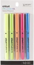 Miniatyrbild 1 av 8: Cricut Explore/Maker Infusible Ink Medium Point Pen Set 5-pack (Brights)