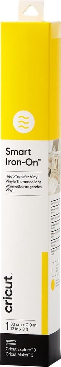 Cricut Smart Iron-on - gul - 33x91cm