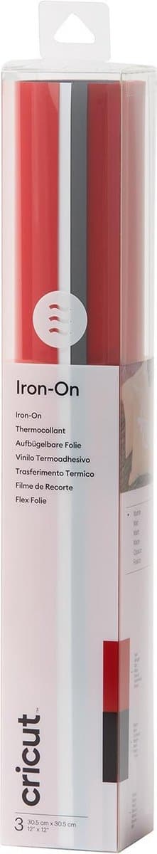 Cricut Everyday Iron-On 30x30 cm 3-arks Sampler (Elegance)