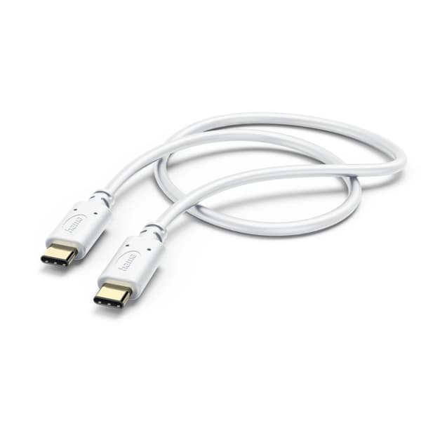 Hama 00201704 USB-kabel 1,5 m USB 2.0 USB C vit (00201704)