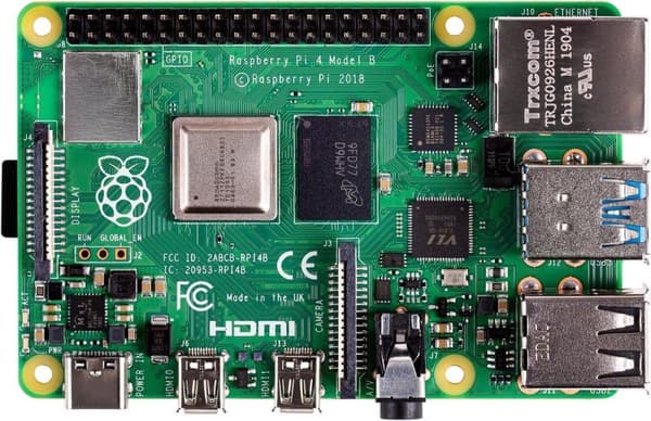 Raspberry Pi 4B - 2 Gb - 2,4 GHz - USB 3.0 - HDMI - BT - Wifi