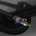 Miniatyrbild 2 av 4: OtterBox Premium - USB-kabel - 24-polig USB-C (M) till 24-stift USB-C (M) - USB 2.0 - 3 A - 1 m - stöder strömförsörjning - Glamour Black