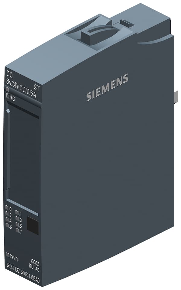 Siemens 6ES7132-6BF01-0BA0 strømforsyning & spændingsomformer indendørs flerfarvet (6ES71326BF010BA0) Flerfarvet