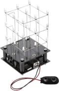 Miniatyrbillede 8 af 11: Velleman Loddesæt Cube LED 6,3 x 11,3 cm 9v rød
