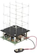 Miniatyrbillede 9 af 11: Velleman Loddesæt Cube LED 6,3 x 11,3 cm 9v rød