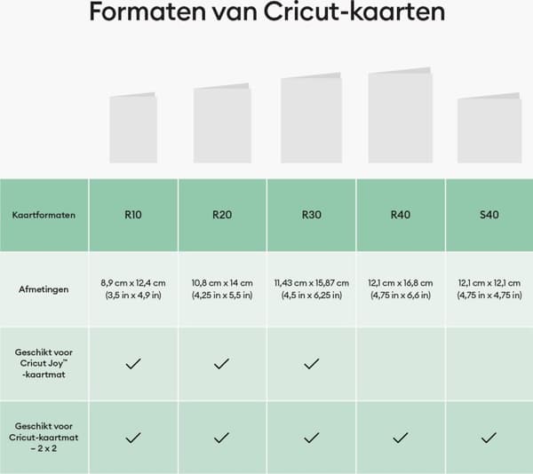 Cricut-indsatskort Princess R10 (8,9 cm x 12,4 cm) 42-pak.