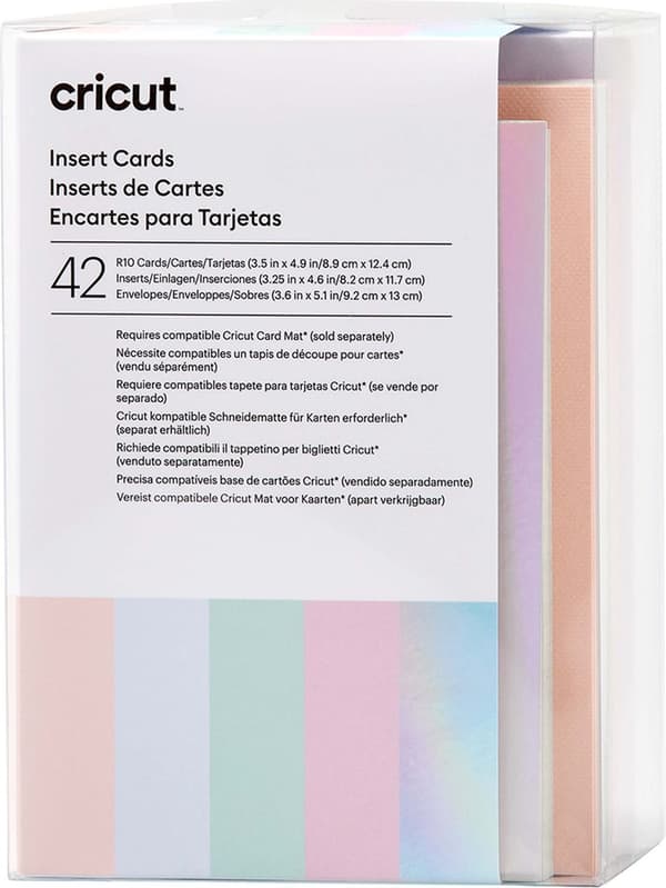 Cricut-indsatskort Princess R10 (8,9 cm x 12,4 cm) 42-pak.