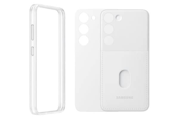 Samsung EF-MS911CWEGWW mobiltelefon skyddsfodral 15,5 cm (6,1") skal vitt (EF-MS911CWEGWW)
