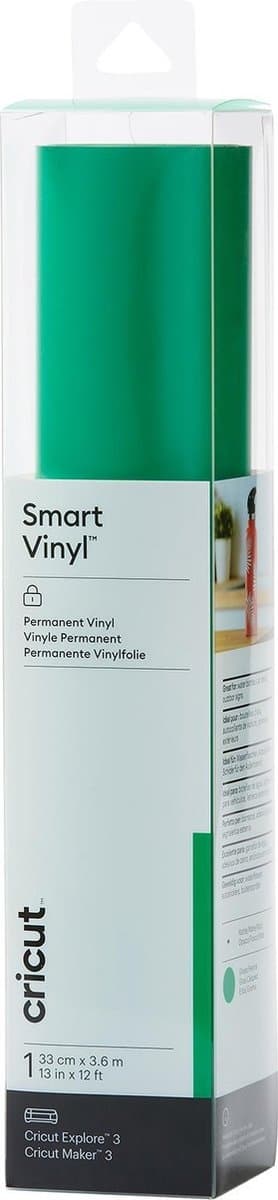 Cricut Smart Vinyl Permanent 33x366cm 1 ark (græs)