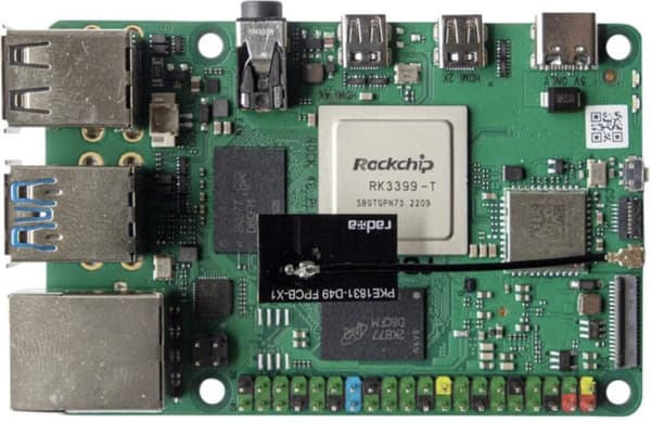 Radxa ROCK 4 C+ 4GB - single board computer - udviklingskort