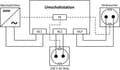 Pikkukuva 6 / 7: IVT US-16 Kytkinasema 3600 VA 400034 160 mm x 145 mm x 77 mm Sopii malliin (invertteri): Universal