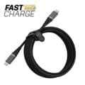 Miniatyrbild 2 av 4: OtterBox Premium - USB-kabel - 24-polig USB-C (M) till 24-stift USB-C (M) - USB 2.0 - 3 A - 3 m - stöder strömförsörjning - Glamour Black