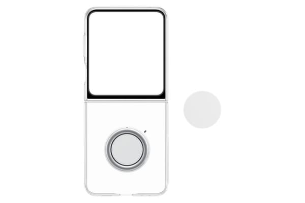 Samsung EF-XF731 - matkapuhelimen läppäkotelo - läpinäkyvä - Galaxy Z Flip5:lle
