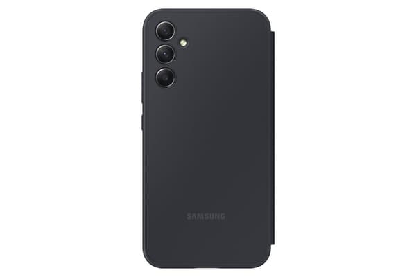Samsung EF-ZA346 - Flip mobiltelefon cover - Sort - til Galaxy A34 5G (EF-ZA346CBEGWW)