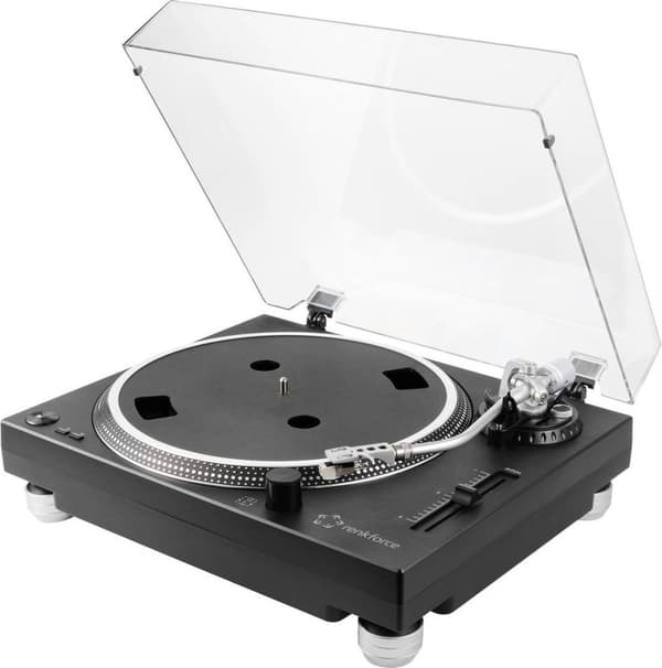 Renkforce RF-TURBD-010 USB pladespiller Bæltedrev Sort