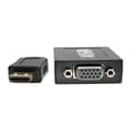 Miniatyrbillede 4 af 9: Eaton PowerWare Tripp Lite HDMI til VGA med Audio Converter Kabeladapter til Ultrabook/Laptop/Desktop PC (M/F), 6-in. (15,24 cm) - Videoadapter - TAA-