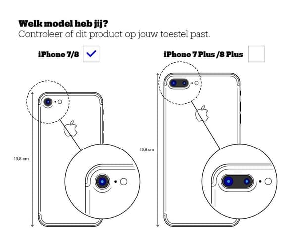 JT Berlin LederBook Tile Black iPhone SE (2020) / 8 / 7