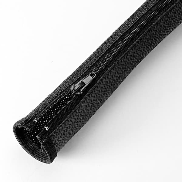 Vivolink PROZIPSLEEVE2028. Farve på produkt: Sort, Materiale: Polyester. Diameter: 2 cm, længde (mm): 2800 mm (PROZIPSLEEVE2028)