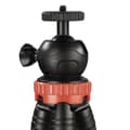 Miniatyrbild 4 av 7: Hama Traveler Pro stativ smartphone/actionkamera 3 ben svart - röd (00004620)