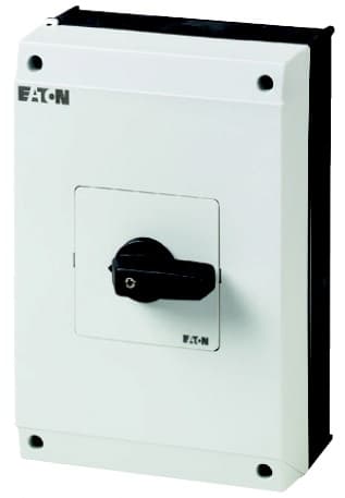 Eaton T5B-4-8410/I4 elektrisk kontakt vippekontakt 3P sort - hvid (207234)