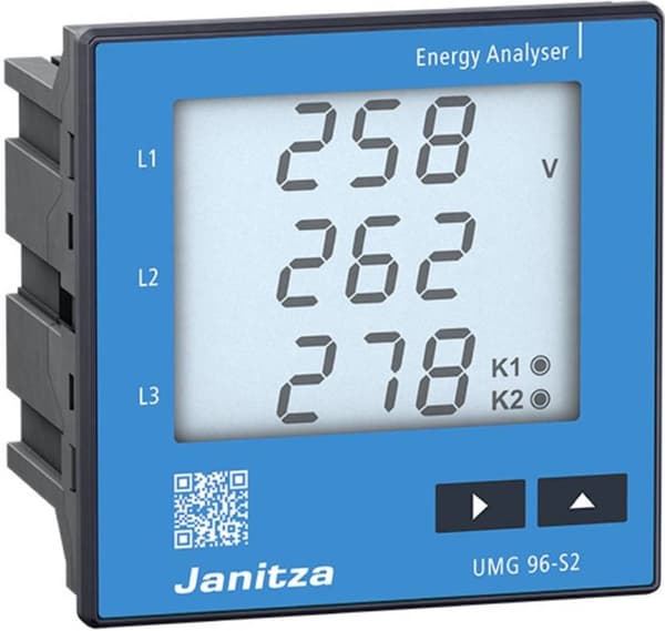 Janitza UMG 96-S2 Digital indbygget måleenhed