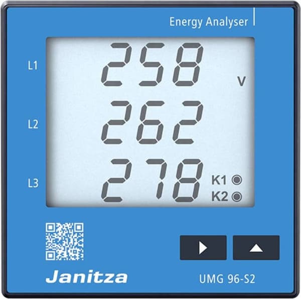 Janitza UMG 96-S2 Digital indbygget måleenhed