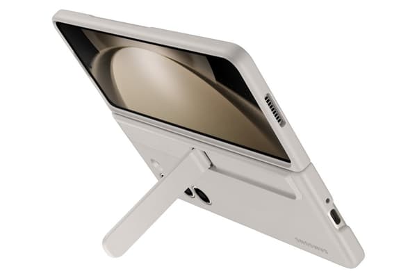 Samsung stående etui med strop til Galaxy Fold5, sand (EF-MF946CUEGWW)