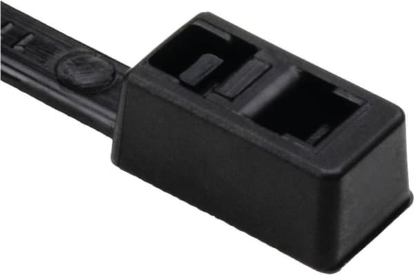 HellermannTyton 117-00008 T50LDH-PA66HS-BK (100) Buntband 395 mm 4,70 mm Svart 100 st.