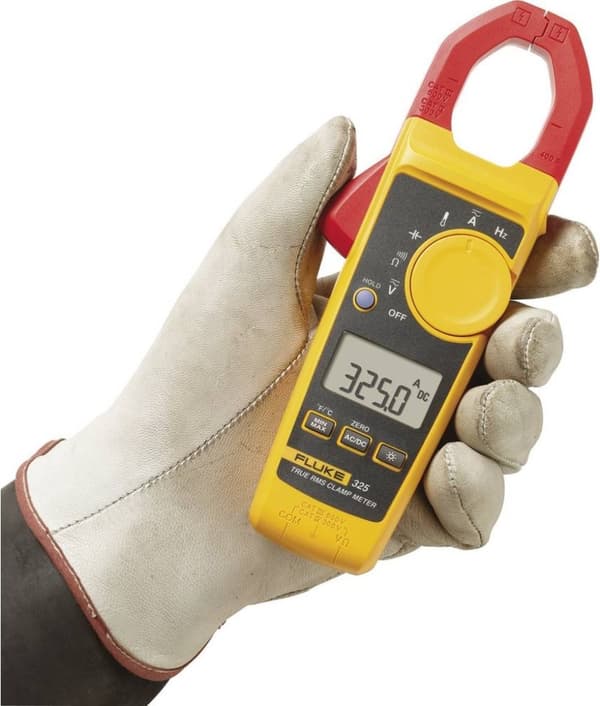 Fluke 4152643-ISO Clamp Meter, yleismittarin kalibrointi (ISO) Digital CAT III 600 V, CAT IV 300 V Näyttö (määrät): 4000