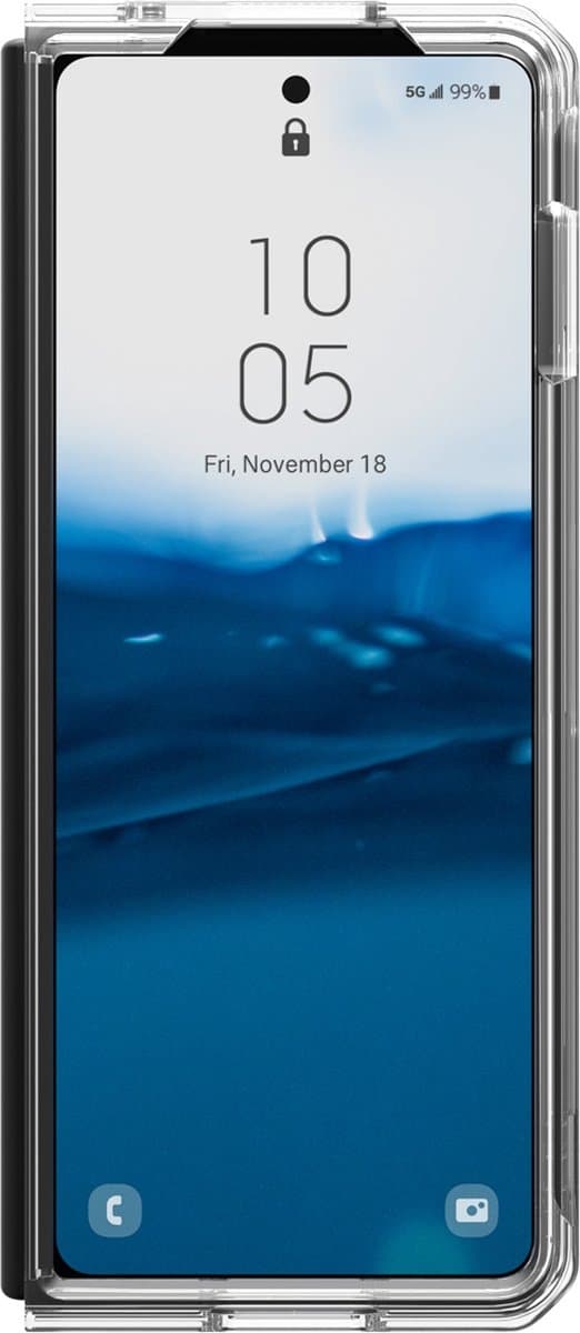 Urban Armour Gear Plyo Samsung Galaxy Z Fold 5 Fodral Transparent