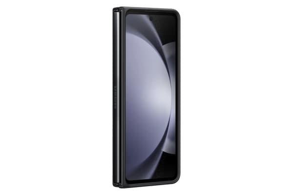 Samsung EF-VF946 - Beskyttende Flip-etui til mobiltelefon - Eco Læder - Sort - til Galaxy Z Fold5 (EF-VF946PBEGWW)