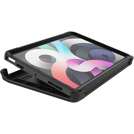 OtterBox Defender Series - Bakstycke för surfplatta - Polykarbonat, syntetiska fibrer - Svart - för Apple 10,9" iPad Air (4:e generationen, 5:e genera